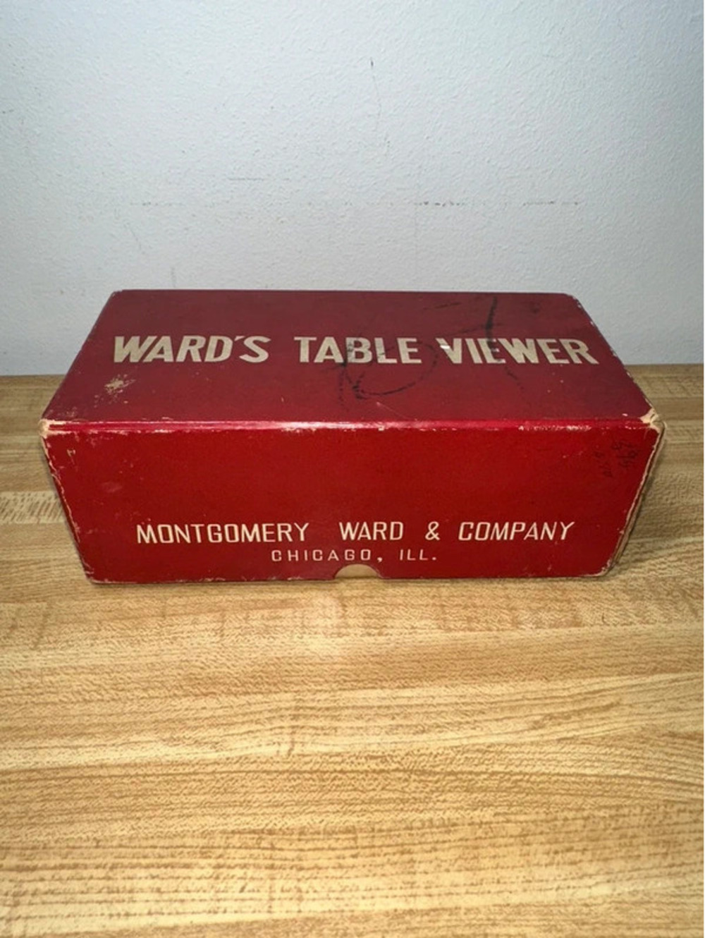 Vintage Montgomery Ward Slide Table Viewer.